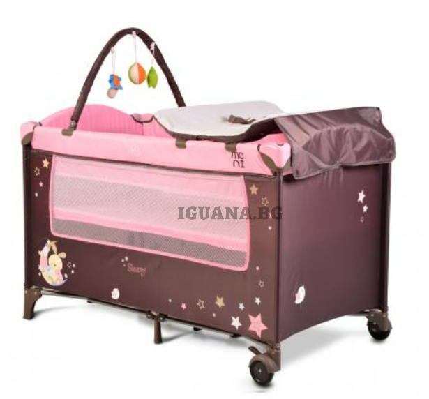 Детска / Бебешка Кошара SLEEPY РОЗОВ