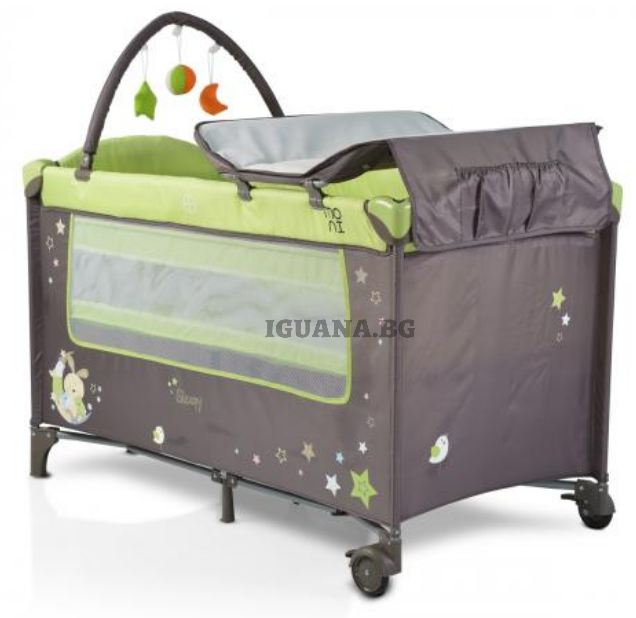 Детска / Бебешка Кошара SLEEPY ЗЕЛЕН