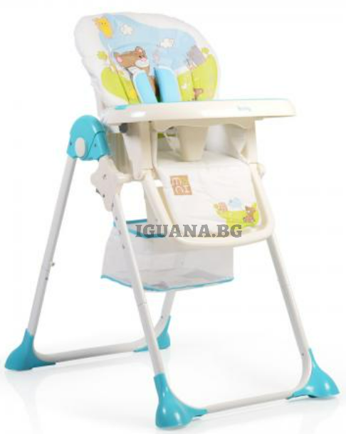Детски/Бебешки Стол за Хранене HUNNY СИН