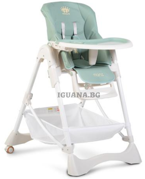 Детски/Бебешки Стол за Хранене CHOCOLATE СВЕТЛОСИН