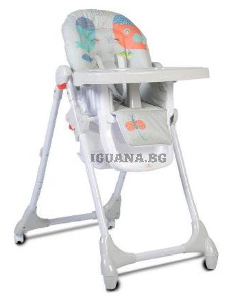 Детски/Бебешки Стол за Хранене KIMCHI СИВ