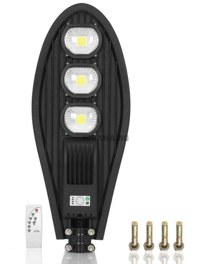 Соларна Улична Лампа COBRA 345W + дистанционно управление