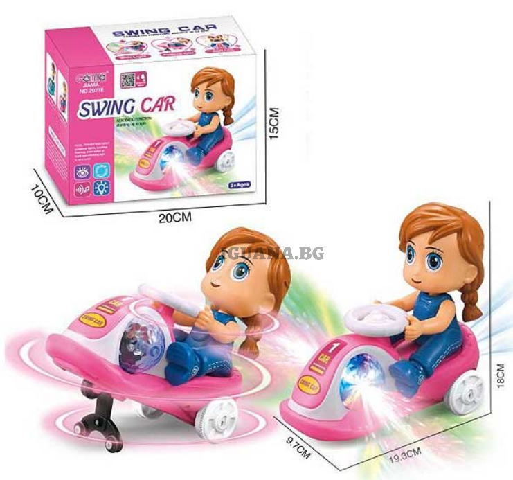 Детска Повдигаща Кола / Момиче