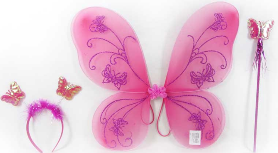 Детски Аксесоари Крилца с Жезъл и Диадема