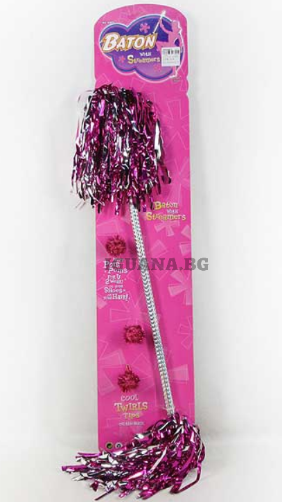 Детски Аксесоари Стик за Мажоретки Двустранен