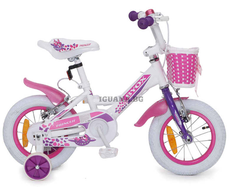 Детски ВЕЛОСИПЕД 12" PRINCESS БЯЛ