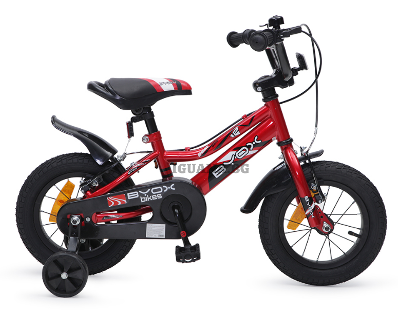 Детски ВЕЛОСИПЕД 12" PRINCE ЧЕРВЕН