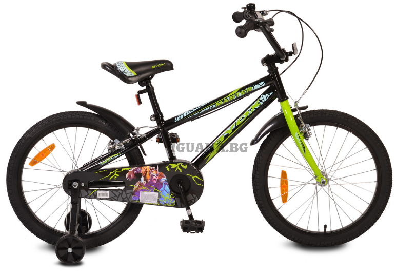 Детски ВЕЛОСИПЕД 20" MASTER PRINCE ЧЕРЕН