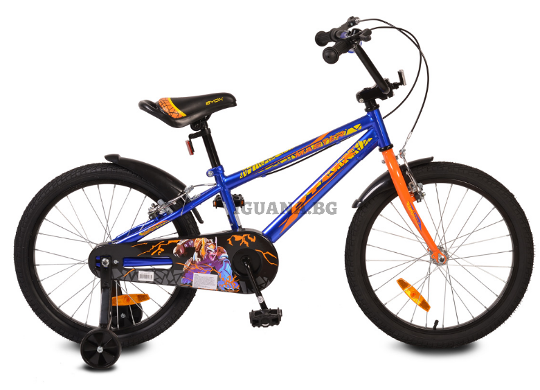 Детски ВЕЛОСИПЕД 20" MASTER PRINCE СИН