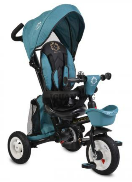 Детска ТРИКОЛКА FLEXY LUX ТЮРКОАЗ