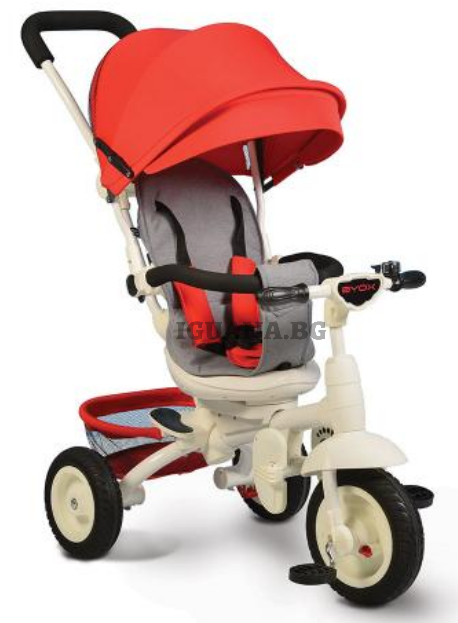 Детска ТРИКОЛКА QUEEN ЧЕРВЕН