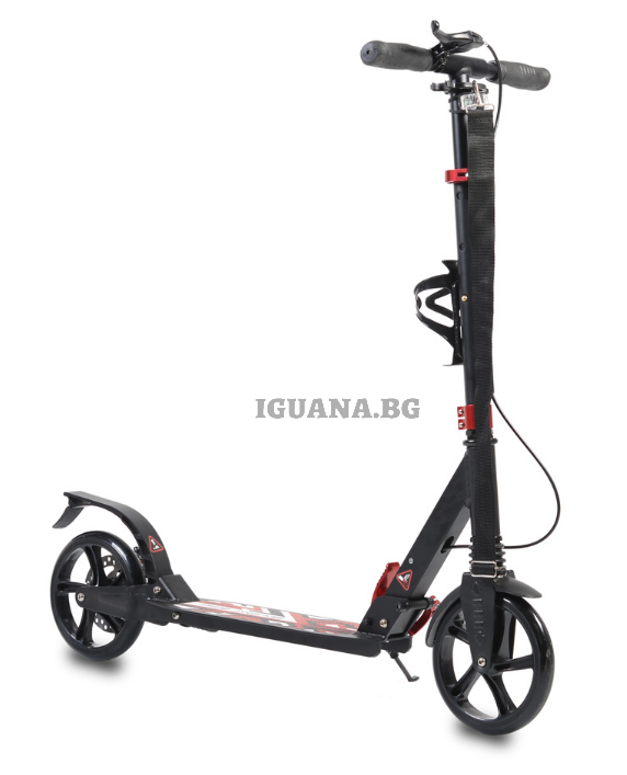 Детска ТРОТИНЕТКА PLEXUS ЧЕРЕН