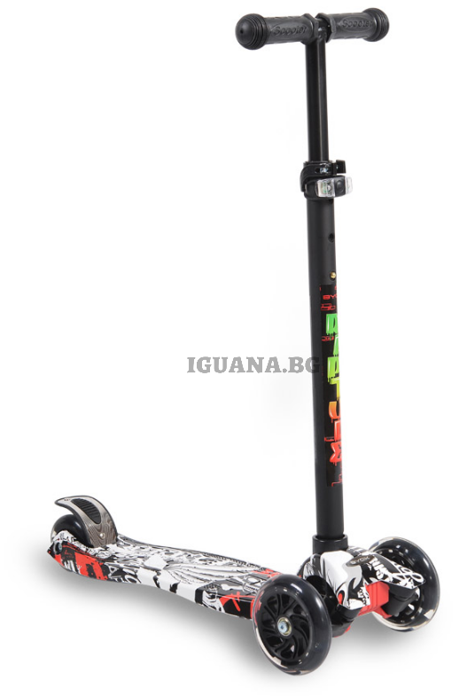 Детска ТРОТИНЕТКА RAPTURE ЧЕРЕН