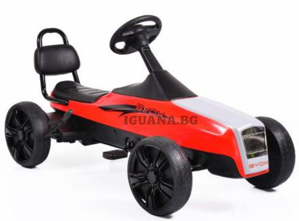 Детска КАРТИНГ КОЛА HAPPY BABY - K01 ЧЕРВЕН