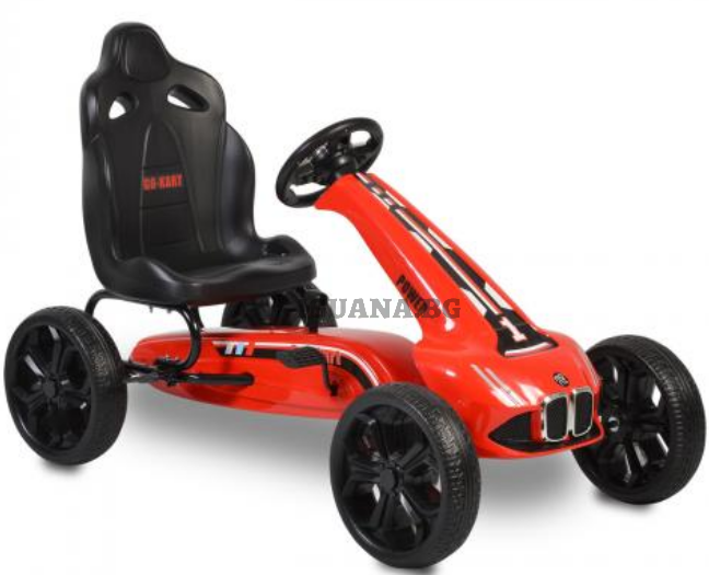 Детска КАРТИНГ КОЛА MONTE CARLO ЧЕРВЕН