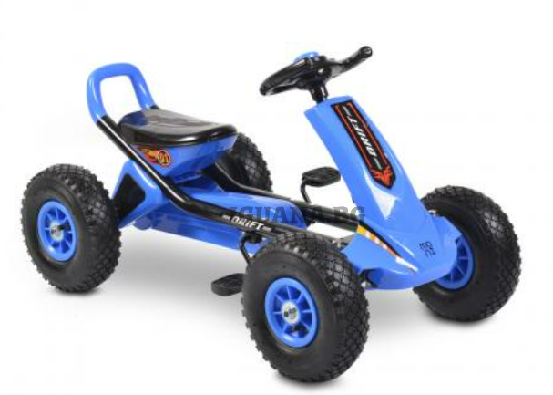 Детска КАРТИНГ КОЛА DRIFT AIR СИН