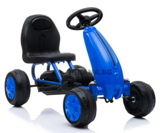 Детска КАРТИНГ КОЛА BLAZE - B001 СИН