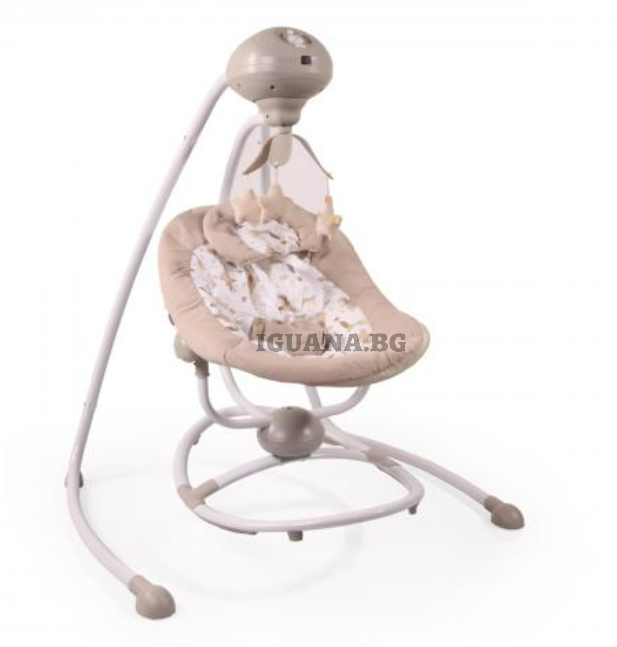 Детска / Бебешка ЕЛЕКТРИЧЕСКА ЛЮЛКА WOODSY БЕЖОВ