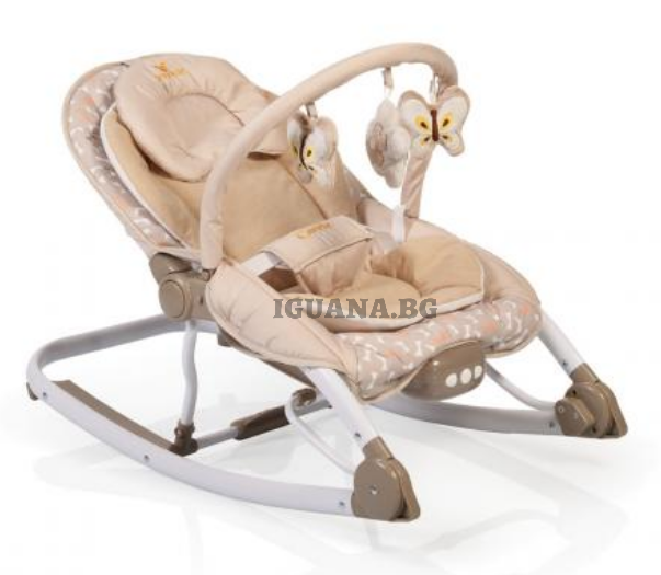 Детски / Бебешки ШЕЗЛОНГ CARRIE БЕЖОВ