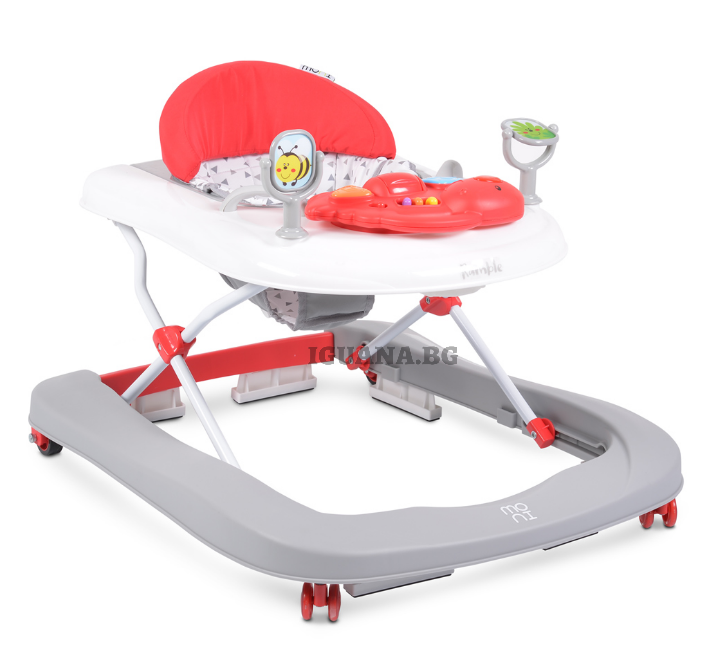Детска / Бебешка ПРОХОДИЛКА RAMBLE 2В1 ЧЕРВЕН