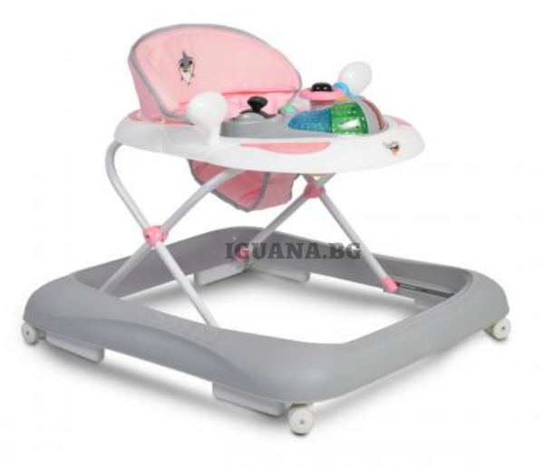 Детска / Бебешка ПРОХОДИЛКА SHARKY РОЗОВ