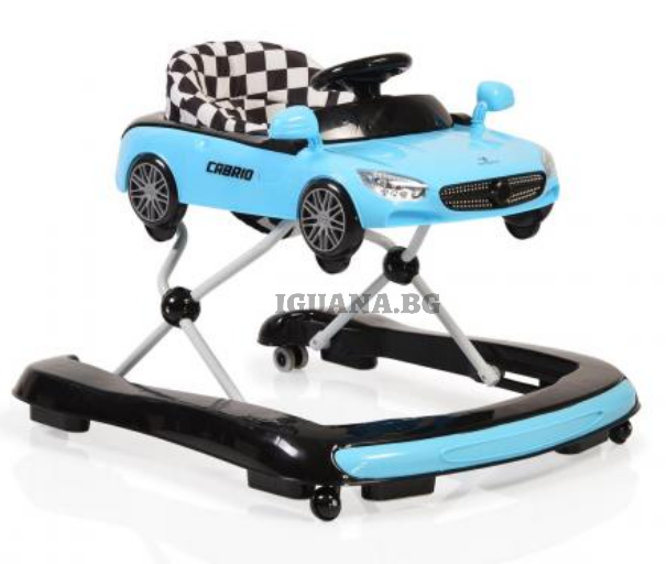 Детска / Бебешка ПРОХОДИЛКА CABRIO 2 В 1 СИН