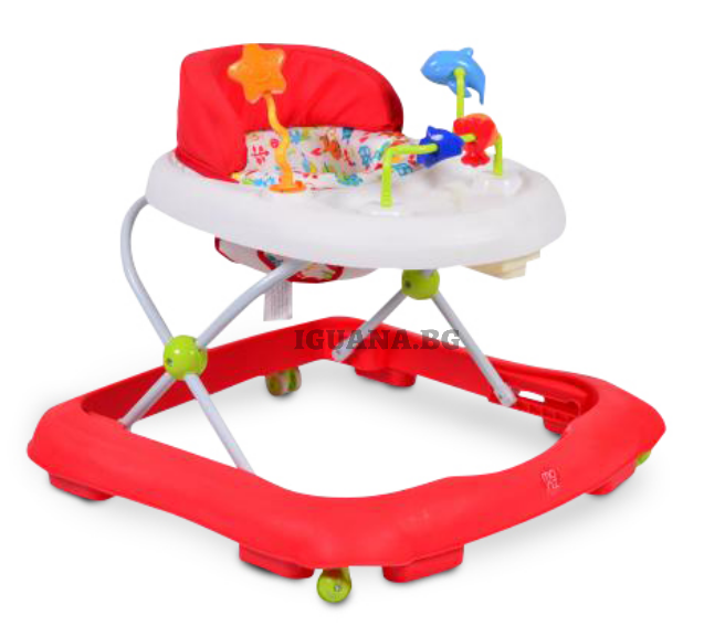 Детска / Бебешка ПРОХОДИЛКА ЕКО ЧЕРВЕН