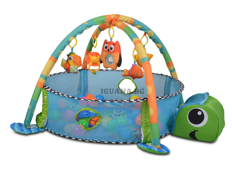 Детска / Бебешка АКТИВНА ГИМНАСТИКА SEA TURTLE СИН