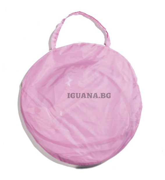 Детска палатка Замък PRINCESS, Розова, 95 x 95 x 125см | Iguana.bg