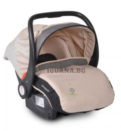 Детски / Бебешки СТОЛ-КОШНИЦА ЗА КОЛА STEFANIE 2020 БЕЖОВ 0+(0-13кг)