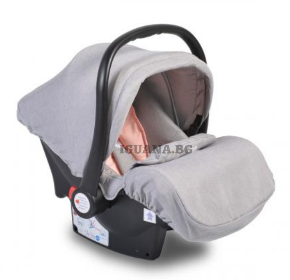 Детски / Бебешки СТОЛ-КОШНИЦА ЗА КОЛА MONI РОЗОВ 0+(0-13кг)