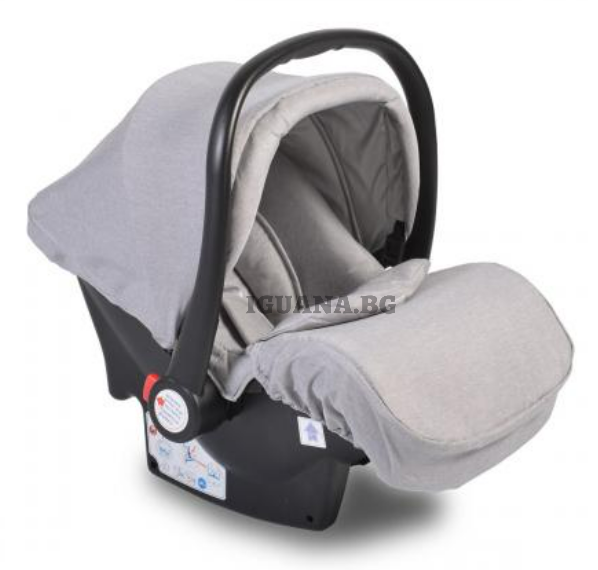 Детски / Бебешки СТОЛ-КОШНИЦА ЗА КОЛА MONI БЕЖОВ СВЕТЛОСИВ 0+(0-13кг)