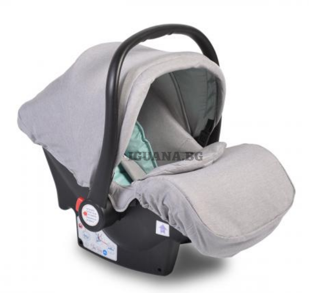 Детски / Бебешки СТОЛ-КОШНИЦА ЗА КОЛА MONI ТЮРКОАЗ 0+(0-13кг)