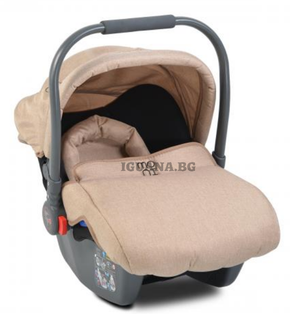 Детски / Бебешки СТОЛ-КОШНИЦА ЗА КОЛА SOFIE БЕЖОВ 0+(0-13кг)