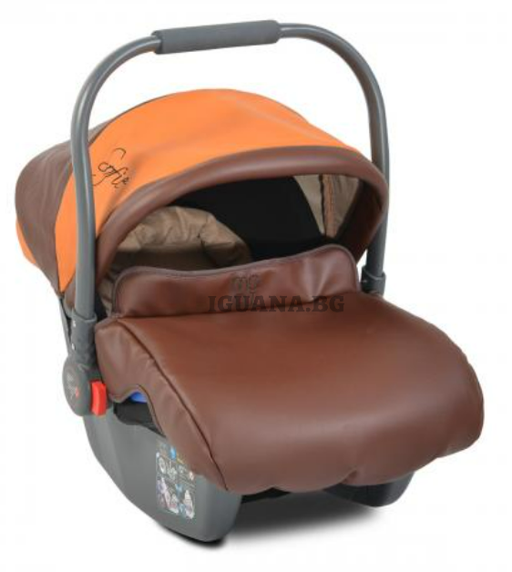 Детски / Бебешки СТОЛ-КОШНИЦА ЗА КОЛА SOFIE КОЖА 0+(0-13кг)