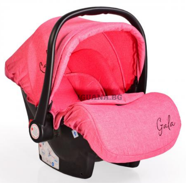 Детски / Бебешки СТОЛ-КОШНИЦА ЗА КОЛА GALA КОРАЛ 0+(0-13кг)