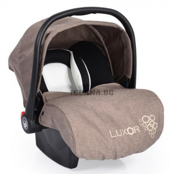 Детски / Бебешки СТОЛ-КОШНИЦА ЗА КОЛА LUXOR БЕЖОВ 0+(0-13кг)