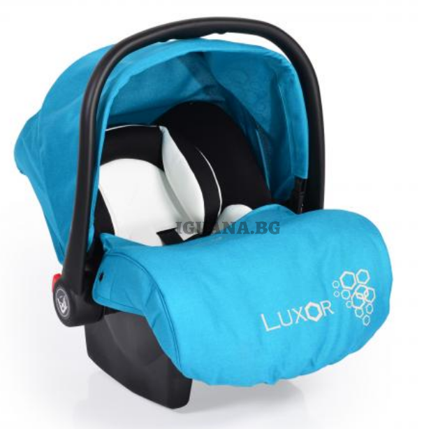 Детски / Бебешки СТОЛ-КОШНИЦА ЗА КОЛА LUXOR СИН 0+(0-13кг)
