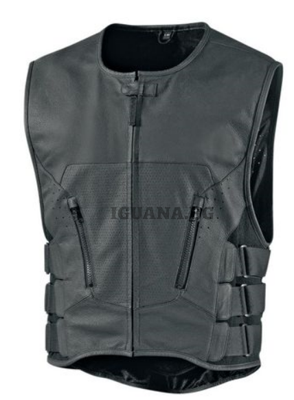 Кожен Елек ICON / Естествена Телешка Кожа / Произведено в ПАКИСТАН