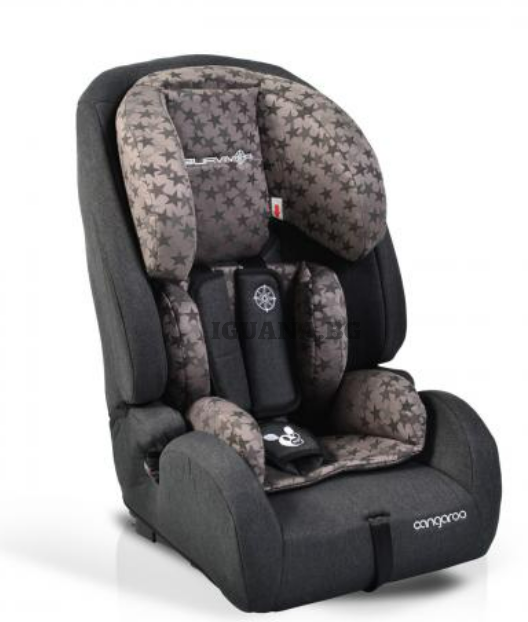 Детски СТОЛ ЗА КОЛА С ISOFIX СИСТЕМА SURVIVOR STARS 1/2/3 (9-36кг )