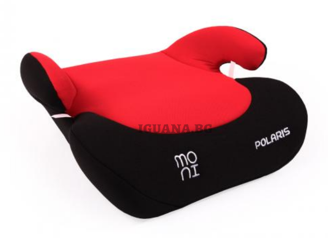 Детска АНАТОМИЧНА СЕДАЛКА ЗА КОЛА POLARIS ЧЕРВЕН 2/3 (9-36кг)