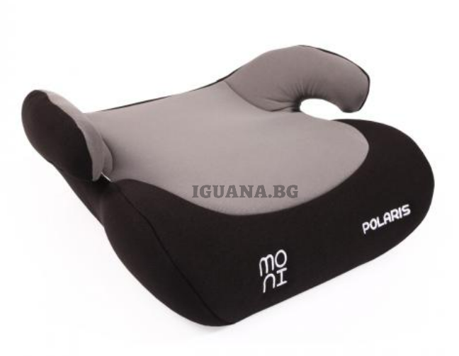 Детска АНАТОМИЧНА СЕДАЛКА ЗА КОЛА POLARIS СИВ 2/3 (9-36кг)
