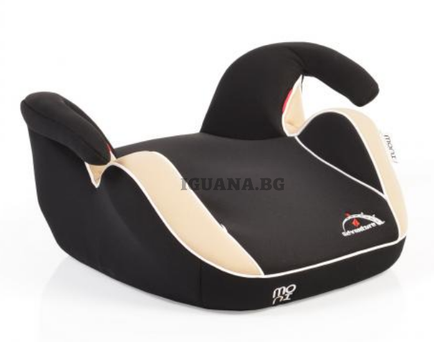 Детска АНАТОМИЧНА СЕДАЛКА ЗА КОЛА ADVENTURE БЕЖОВ 2/3 (9-36кг)