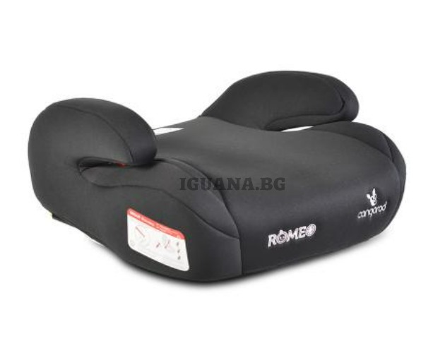 Детска АНАТОМИЧНА СЕДАЛКА С ISOFIX СИСТЕМА ROMEO ЧЕРЕН 3 (22-36кг)