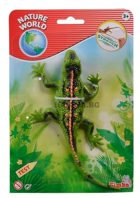 Стреч влечуги Simba Natural World, асортимент, 14 см / ГУЩЕР