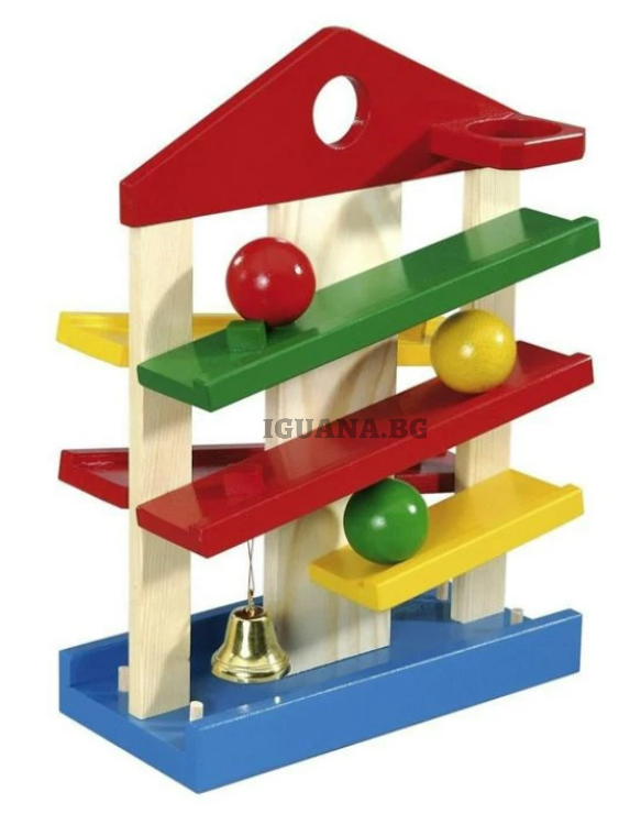 Дървен ролбан къща Eichhorn, с 3 топчета