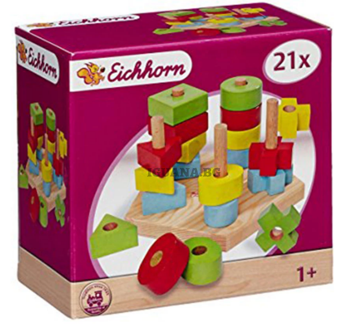 Дървена низанка Eichhorn