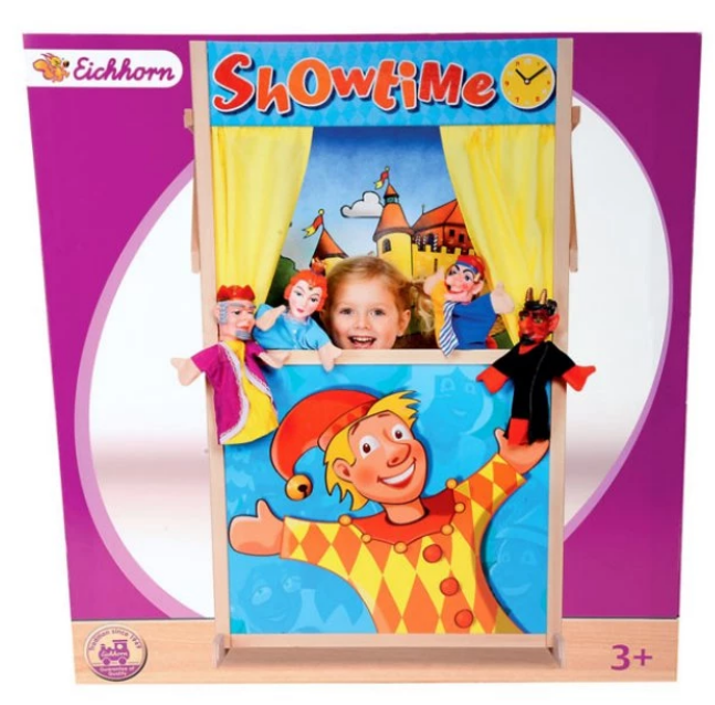 Куклен театър Eichhorn 110х64см със завеса