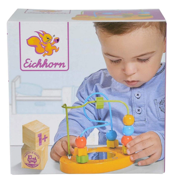 Забавна дървена игра броеница Eichhorn