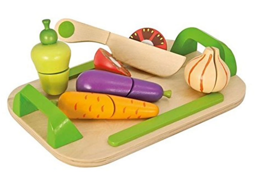 Дъска за рязане Eichhorn, със зеленчуци